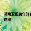 湖南卫视跨年阵容大揭秘：星光熠熠，你最期待的明星都在这里！