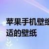 苹果手机壁纸尺寸大全：如何选择和设置最合适的壁纸