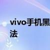 vivo手机黑屏却有声音：原因解析与解决方法