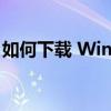 如何下载 Windows 10 光盘映像 ISO 文件？