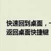 快速回到桌面，一键操作，高效生活秘籍！揭秘各类系统的返回桌面快捷键！