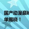 国产动漫巅峰之作：2020年度排名Top 20榜单揭晓！