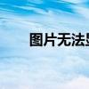 图片无法显示：解决内存不足的问题