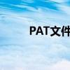 PAT文件：了解、生成与使用指南
