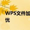 WPS文件加密全攻略：保护你的文档安全无忧