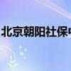 北京朝阳社保中心网上预约挂号系统操作指南